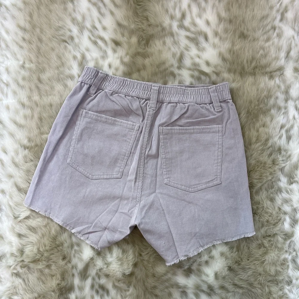 Aerie Corduroy Jean Shorts with Tailored Fit